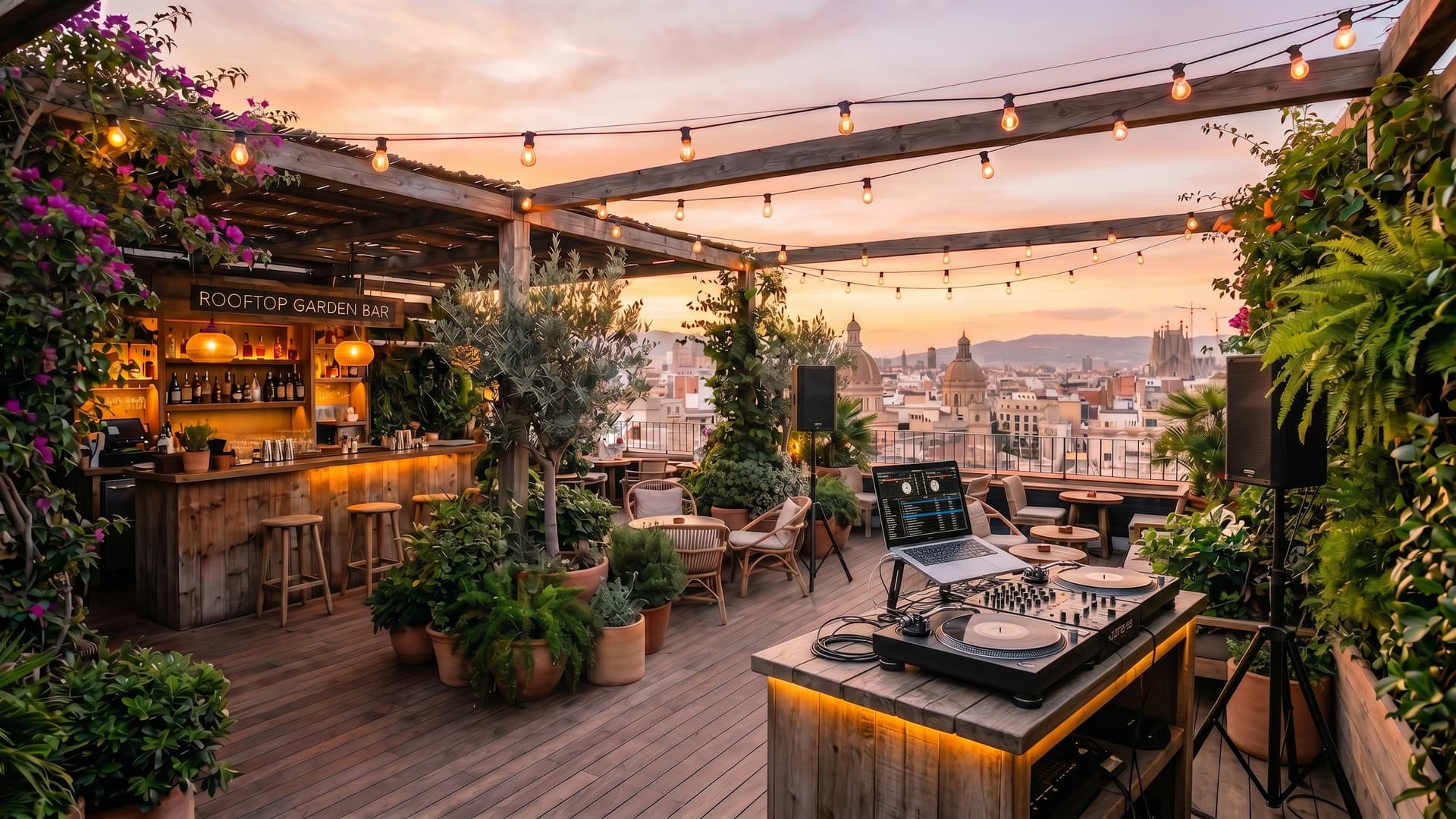 Gallery view 4 of Cosy Rooftop Garden Bar